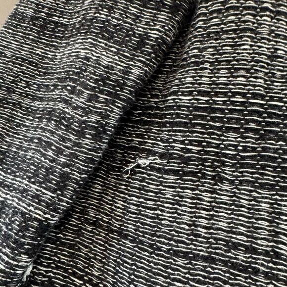 Chaps Ralph Lauren Women’s White/Grey Knit Zip Up Sweater Size Large Preppy - Picture 6 of 11